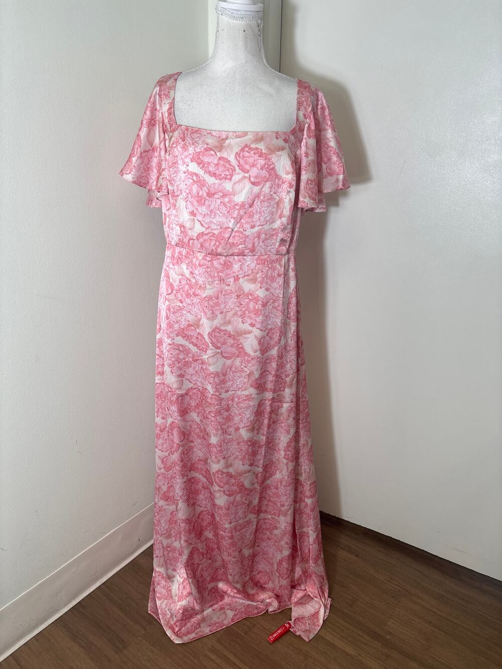 NWT Sachine & Babi Pink "Aurora Gown" Floor Length Dress Sz 10